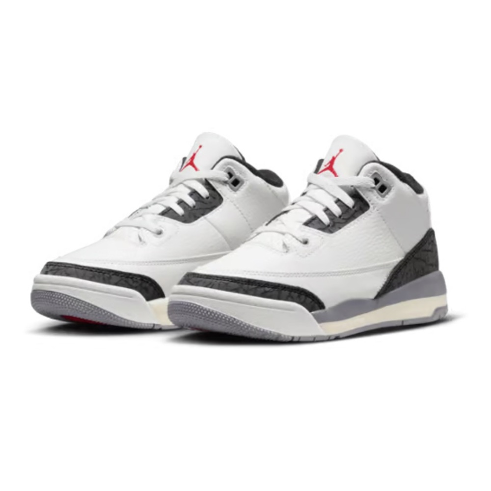 Air Jordan 3 Retro Cement Grey (PS) 1Y